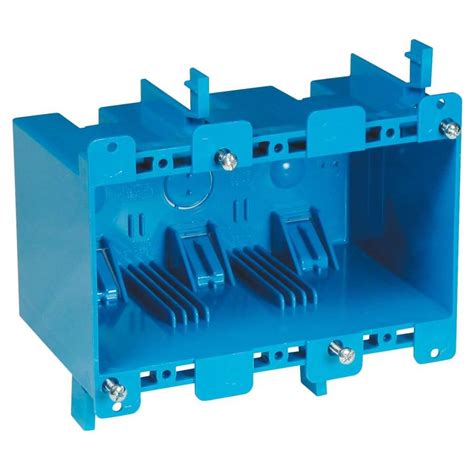 3 gang electrical outlet box|shallow 3 gang electrical box.